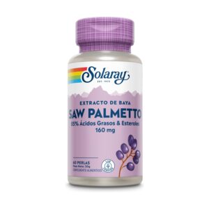 Saw Palmetto 60 perlas de Solaray