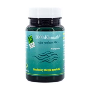 100%Klamath®- Alga Verdiazul AFA 180 comp. de 100% Natural