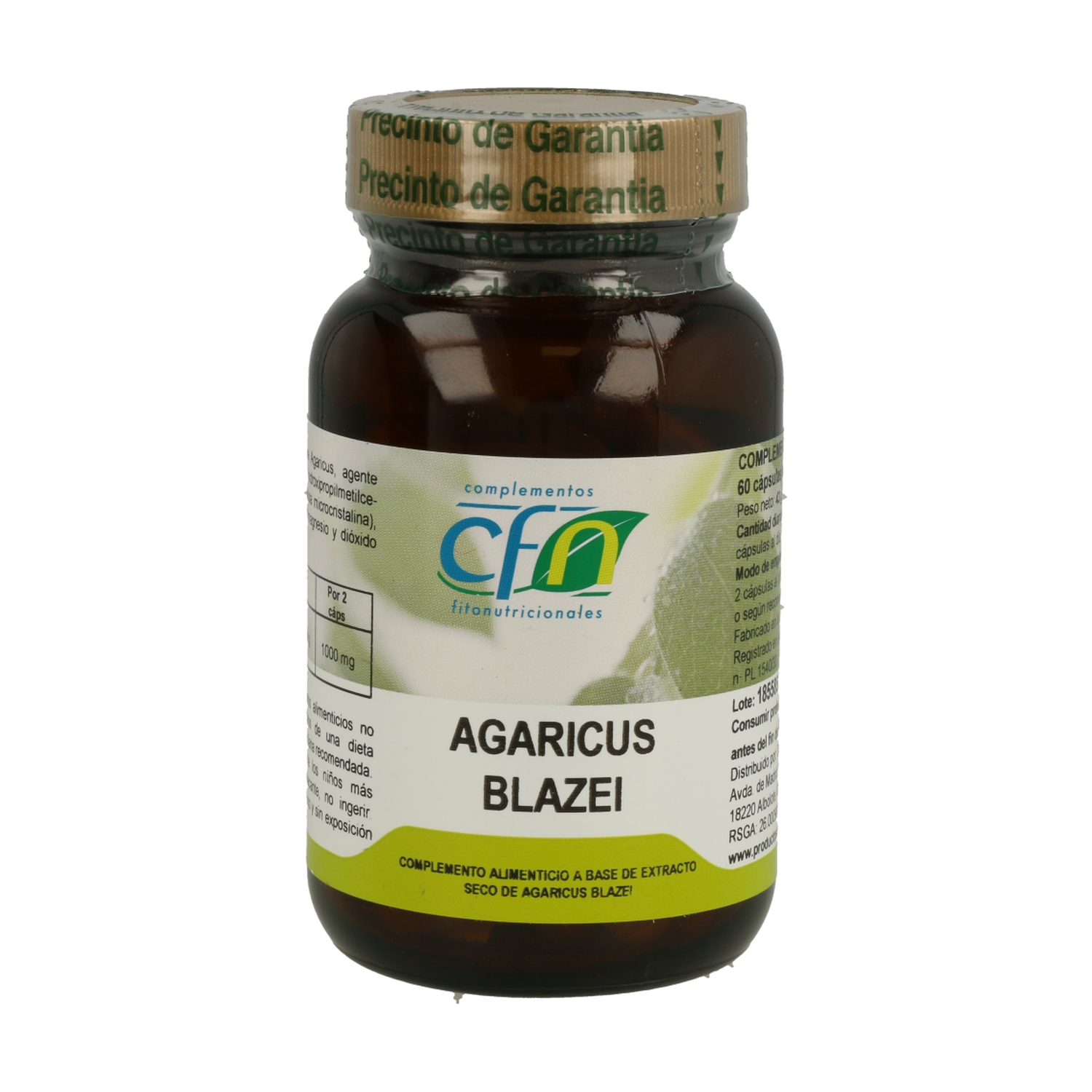 Agaricus blazei 60 caps. de CFN
