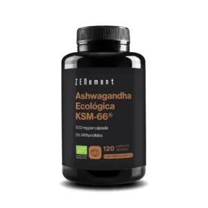 Ashwagandha Ecológica KSM- 66 120 caps. de Zenement