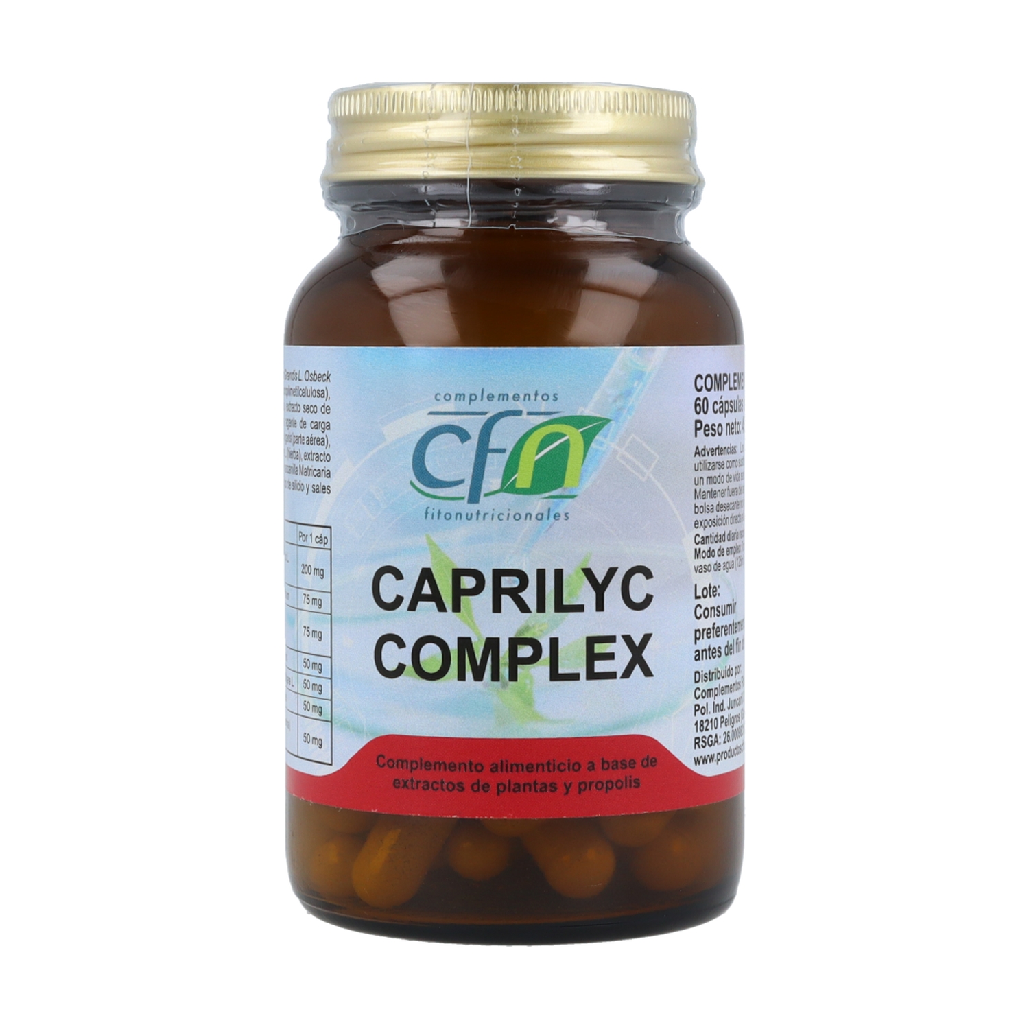 Caprylic complex CANDI CONTROL 60 caps. de CFN