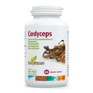 Cordyceps 60 caps. de Sura Vitasan