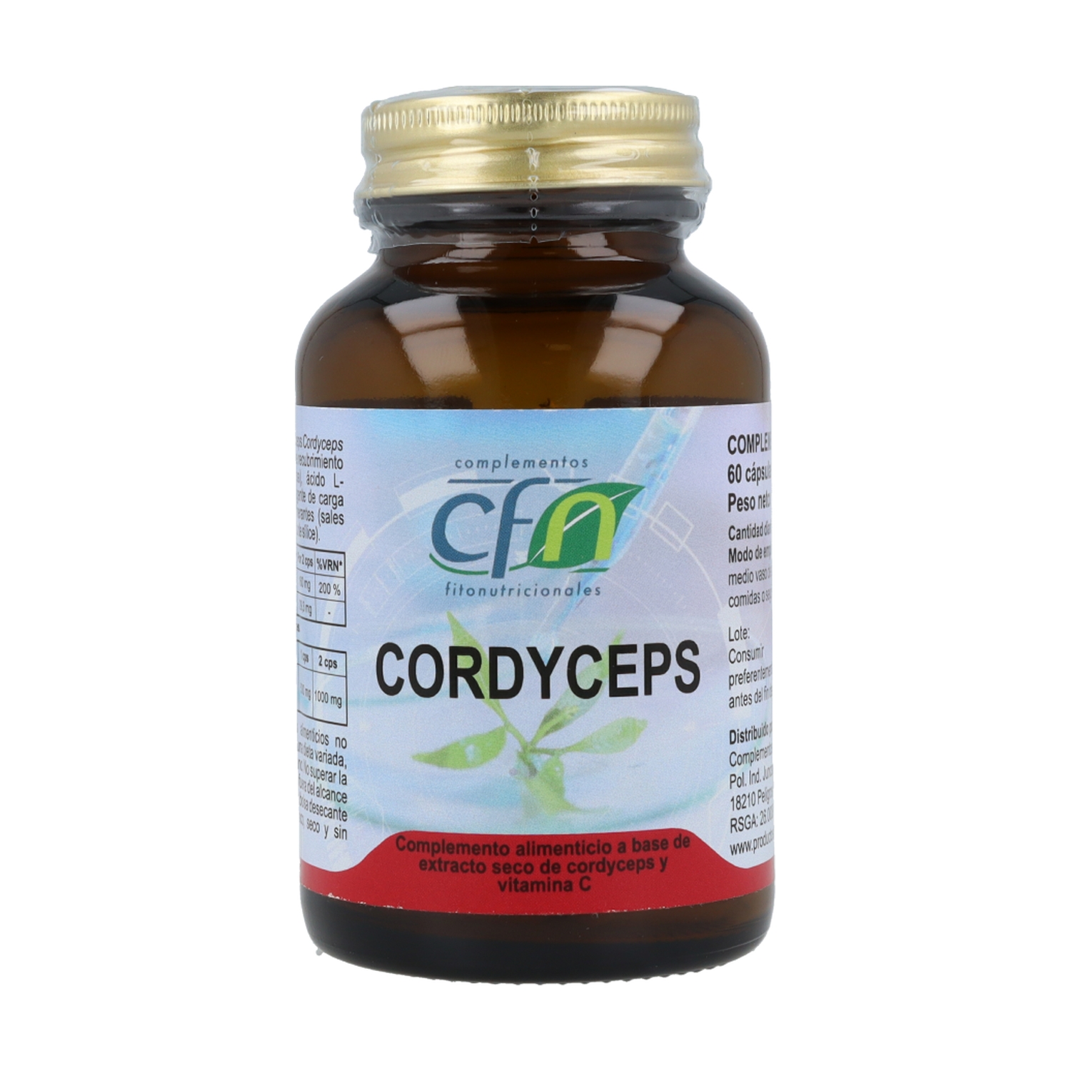 Cordyceps 60 caps. de CFN