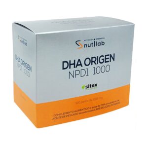 DHA Origen NPD1 1000 Blíster 120 perlas de Nutilab
