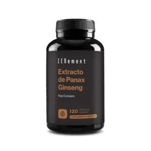 Extracto de Panax Ginseng, Rojo Coreano 120 caps. de Zenement