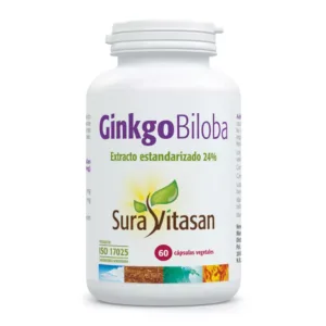 Ginkgo Biloba 60 caps. de Sura Vitasan