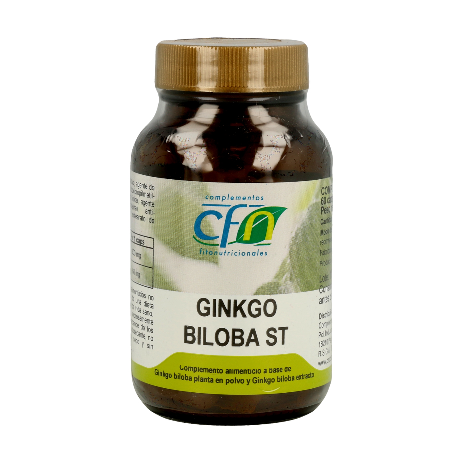 Ginkgo biloba (24%) ST 60 caps.