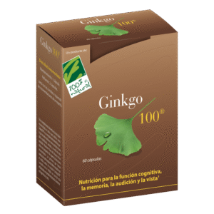 Ginkgo100® 60 caps. de 100% Natural