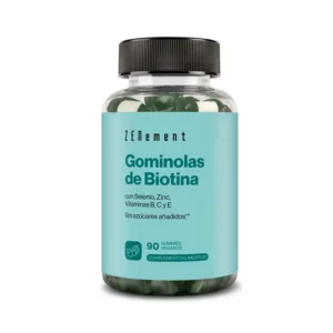 Gummies de Biotina, Selenio, Zinc, Vitaminas B, C y E 90 gominolas de Zenement