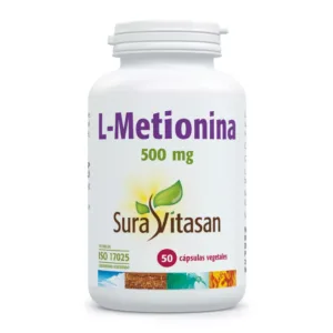 L-Metionina 50 caps. de Sura Vitasan