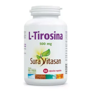 L-Tirosina 60 caps. de Sura Vitasan