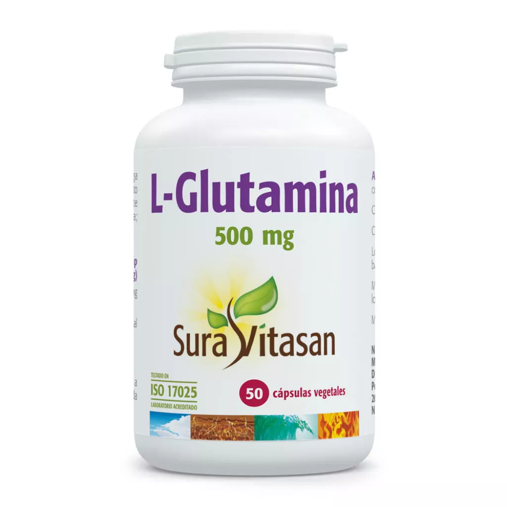 L-glutamina 50 cap