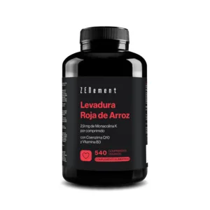 Levadura Roja de Arroz, Coenzima Q10 y Vitamina B3 540 comp. de Zenement