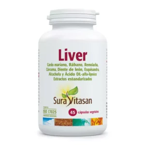 Liver 45 caps. de Sura Vitasan