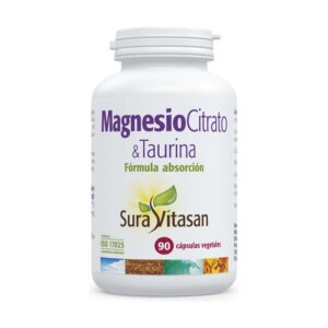 Magnesio + L-Taurina 90 caps. de Sura Vitasan