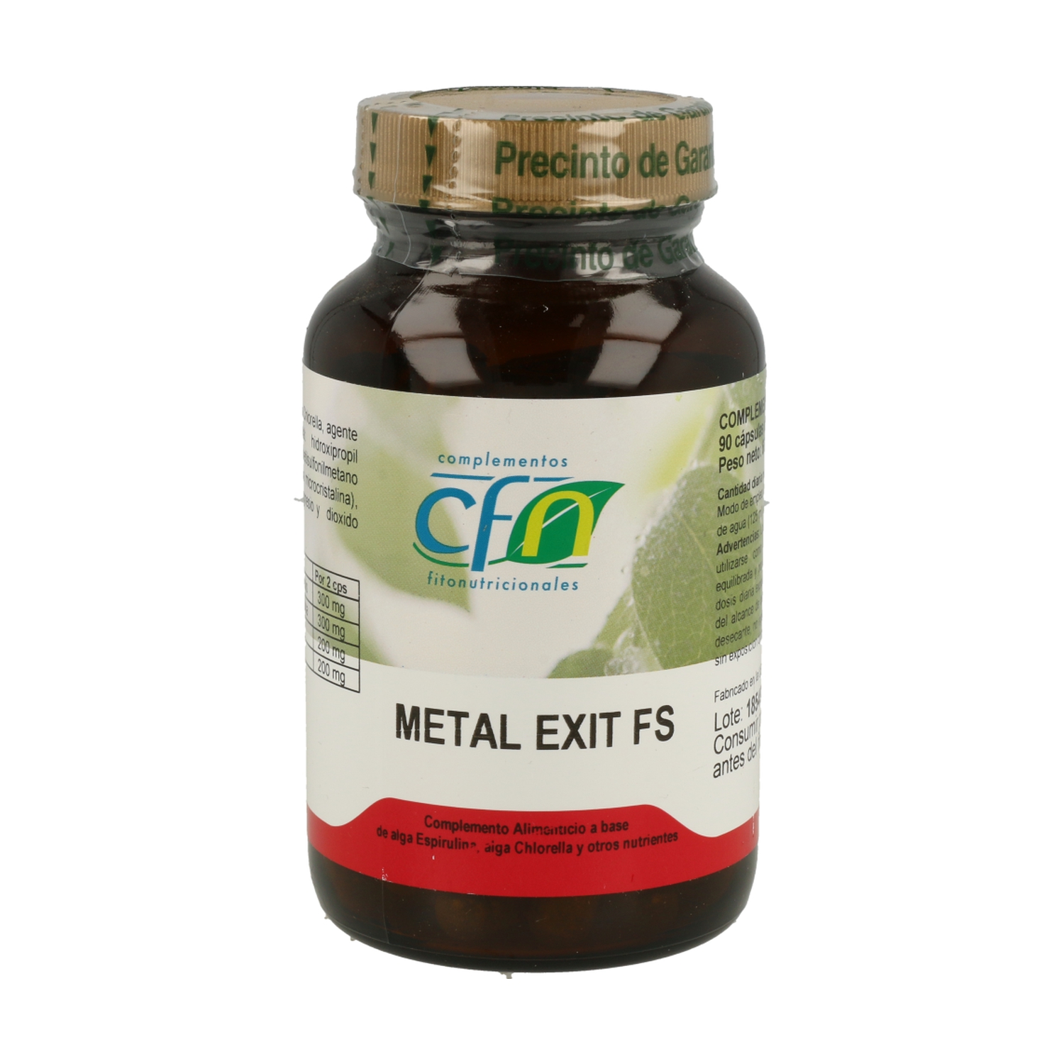 Metal exit FS 90 caps.