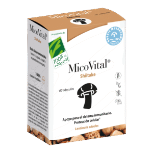 MicoVital® Shiitake 60 caps. de 100% Natural