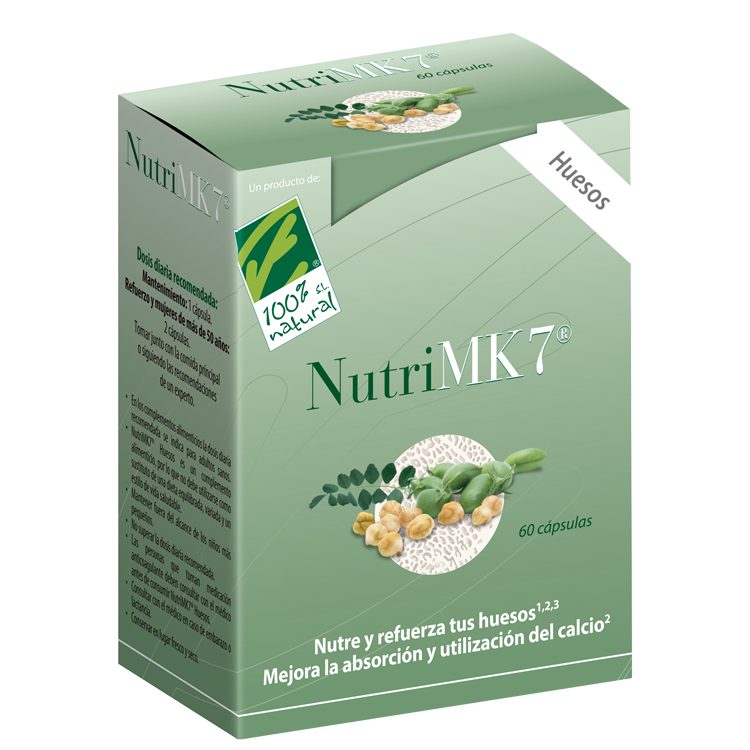 NutriMK7 Huesos 60 caps. de 100% Natural