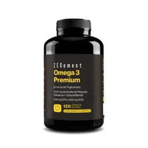 Omega 3 Premium 1000 mg TG (500 mg EPA / 250 mg DHA) 120 caps. de Zenement