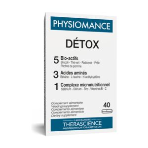 Physiomance Detox 40 comp. de Therascience