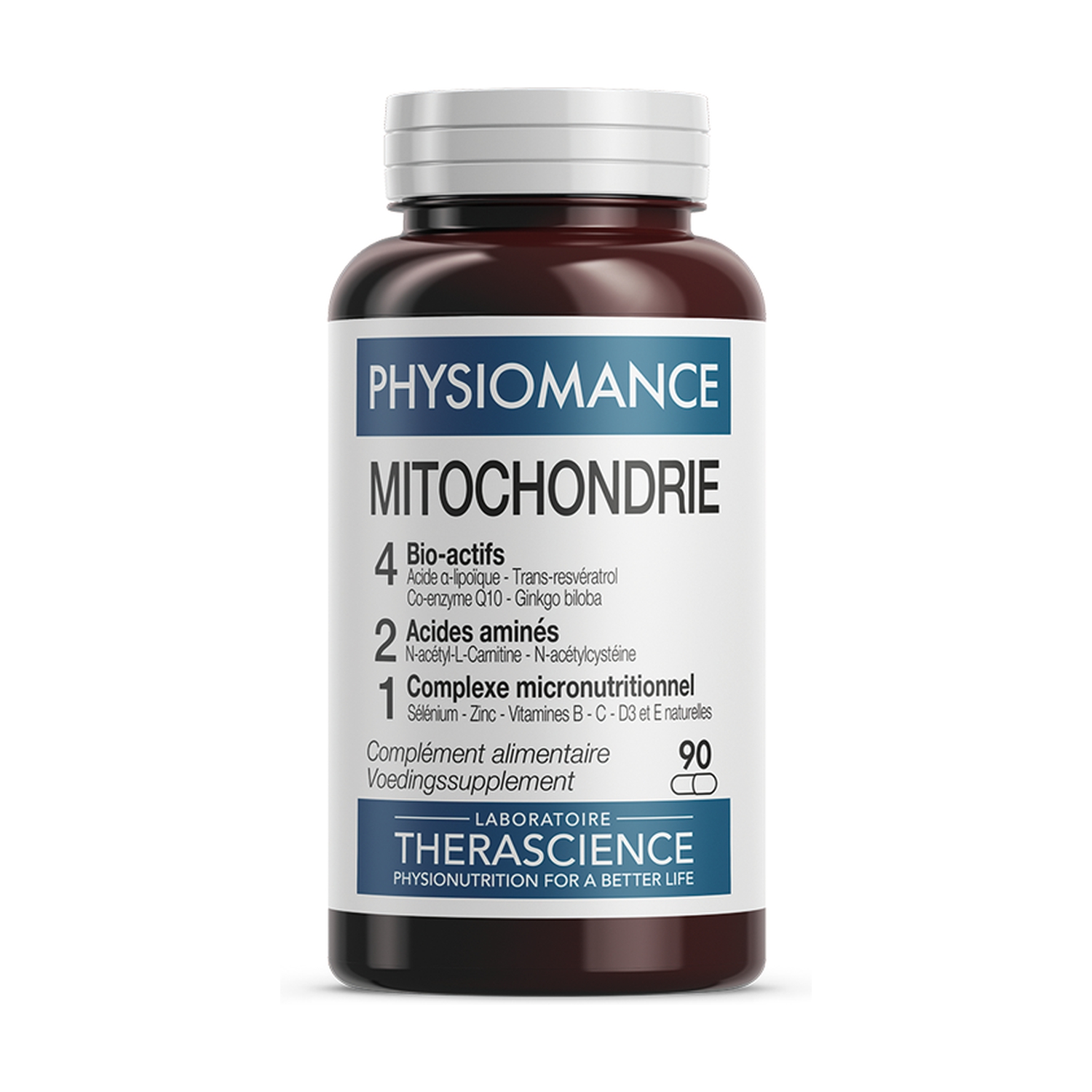 Physiomance Mitocondria 90 caps. de Therascience
