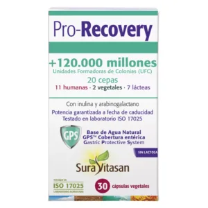 Pro-Recovery 30 caps. de Sura Vitasan