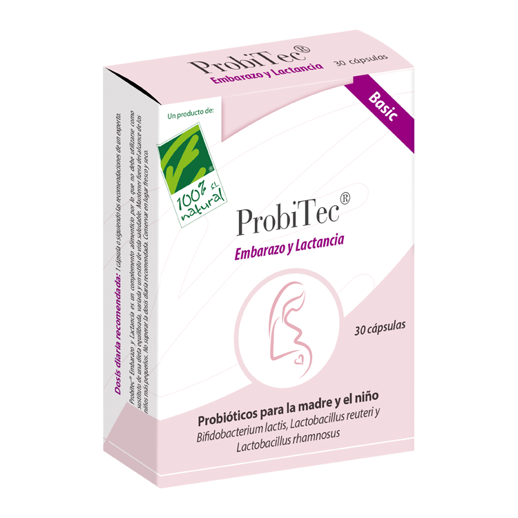ProbiTec Embarazo y Lactancia Basic 30 caps. de 100% Natural