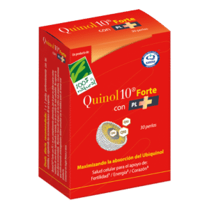 Quinol10® FORTE con PL+ 30 perlas de 100% Natural