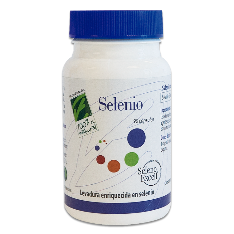 Selenio 90 caps. de 100% Natural