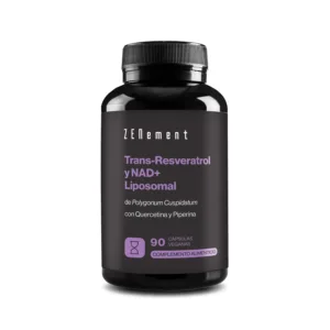 Trans-Resveratrol y NAD+ Liposomal 90 caps. de Zenement