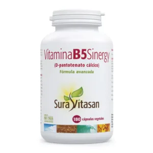 Vitamina B5 Sinergy 180 caps. de Sura Vitasan