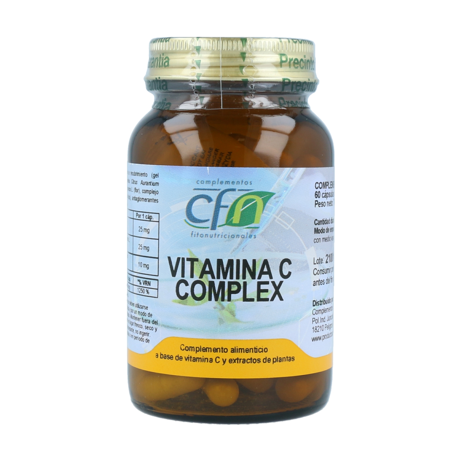 Vitamina C complex 60 caps.