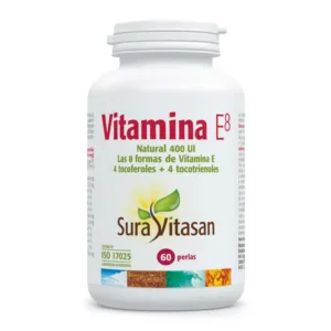 Vitamina E8 60 perlas de Sura Vitasan