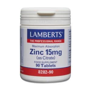 Zinc 15 mg 90 comp. de Lamberts
