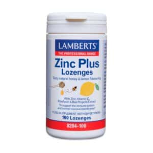 Zinc Plus 100 comp. masticables de Lamberts