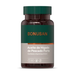 Aceite de Hígado de Pescado Forte 120 caps. de Bonusan