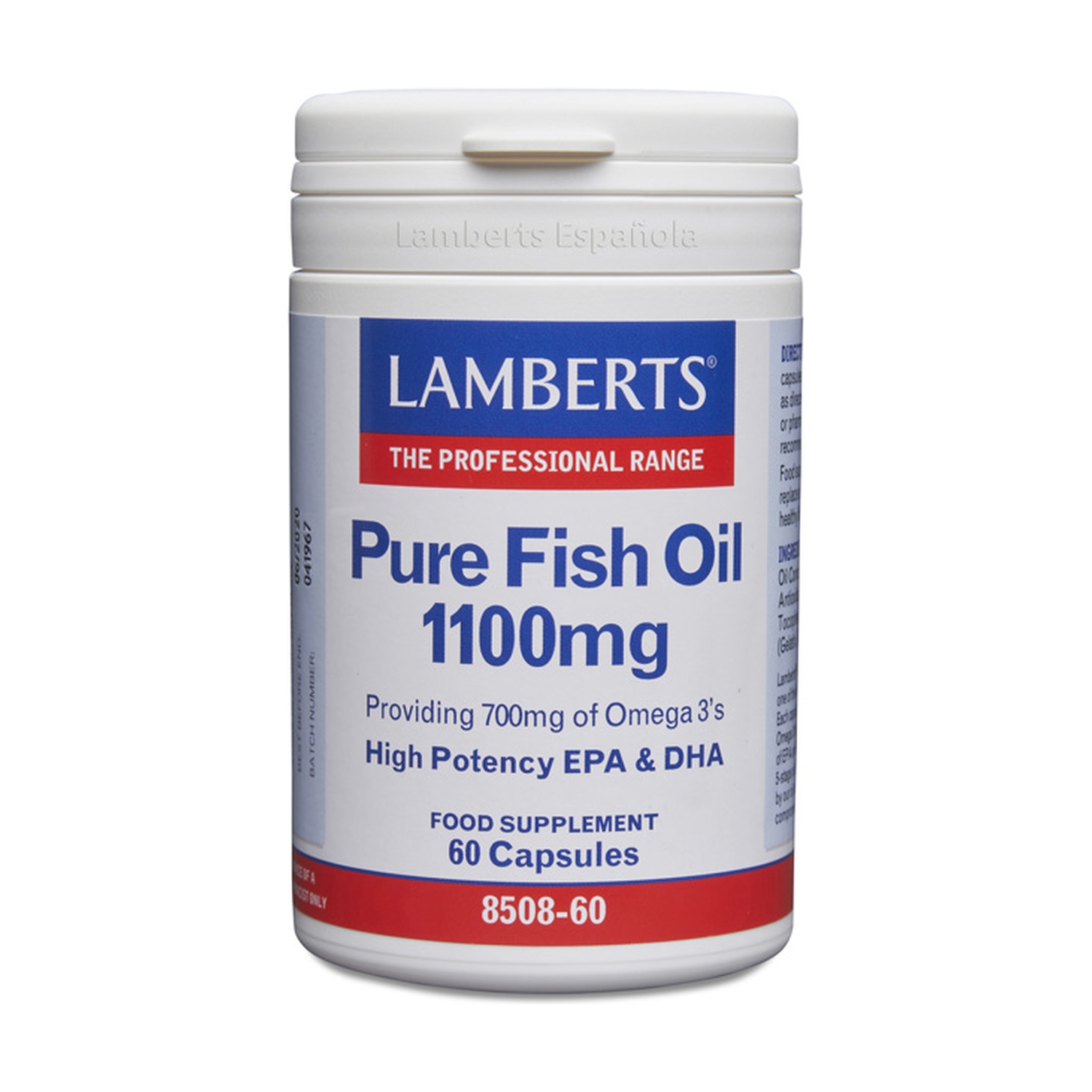 Aceite de Pescado Puro 1100 mg 60 caps. de Lamberts