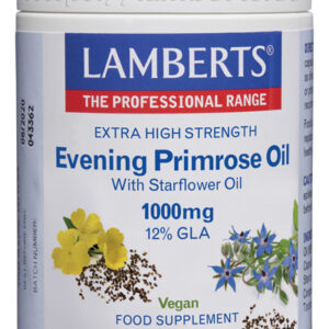 Aceite de Prímula y Borraja 1000 mg 90 caps. de Lamberts