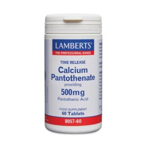 Pantotenato de Calcio 500 mg 60 comp. de Lamberts