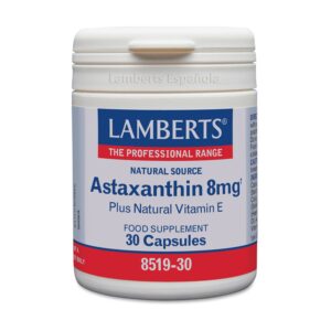 Astaxantina 8 mg 30 caps. de Lamberts