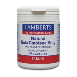 Beta Caroteno Natural 90 caps. de Lamberts