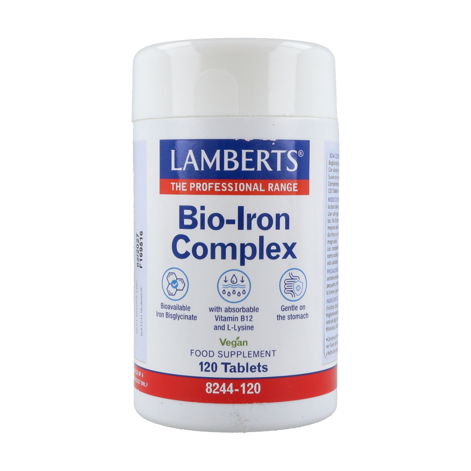 Bio-Iron Complex 120 comp. de Lamberts