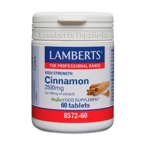Canela 2500 mg 60 comp. de Lamberts