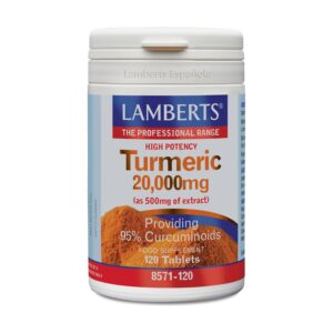 Cúrcuma 20.000 mg 120 comp. de Lamberts