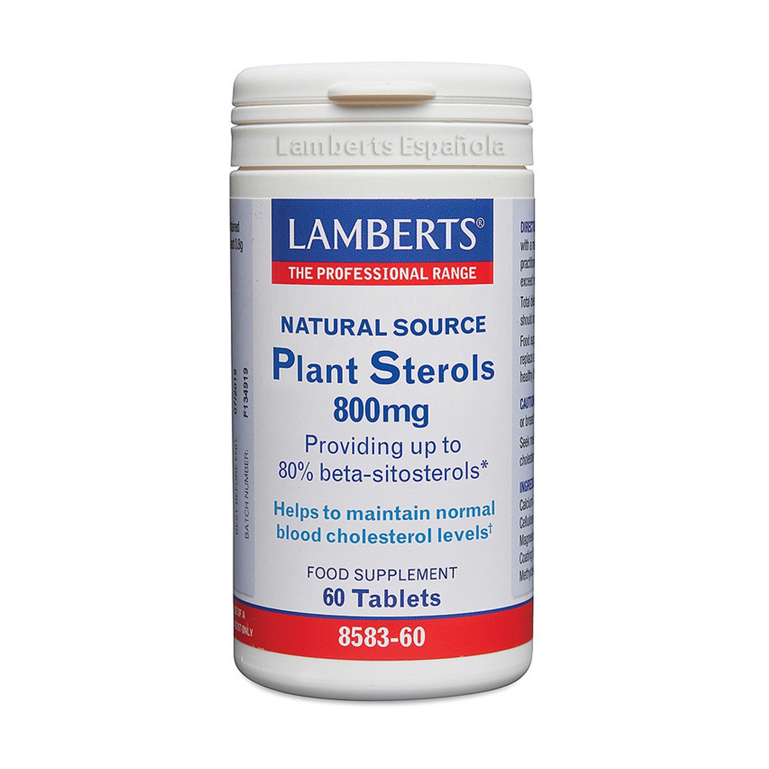 Esteroles Vegetales 800 mg 60 comp. de Lamberts