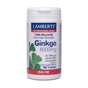 Ginkgo Biloba 6000 mg 180 comp. de Lamberts
