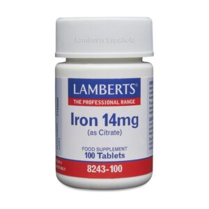 Hierro 14 mg 100 comp. de Lamberts