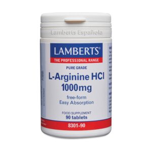 L-Arginina HCl 1000 mg 90 comp. de Lamberts