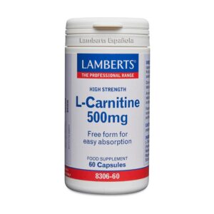 L-Carnitina 500 mg 60 caps. de Lamberts