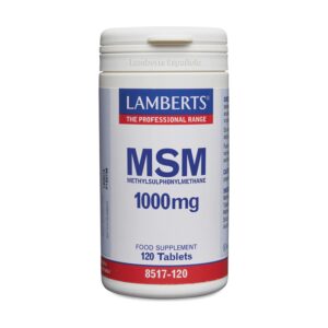 MSM 1000 mg 120 comp. de Lamberts